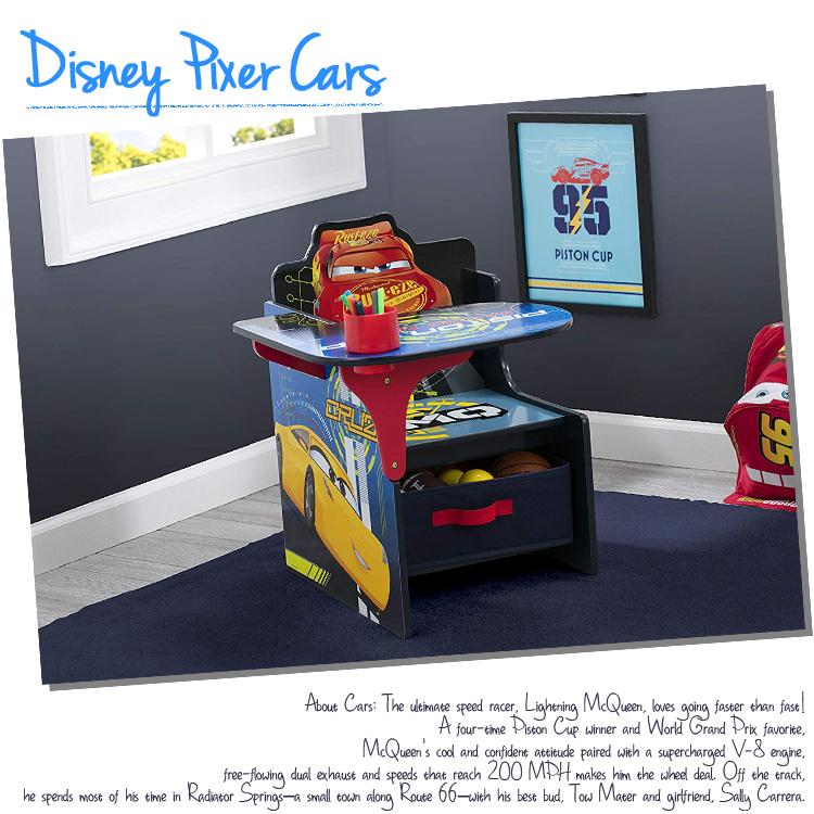 Disney（ディズニー） カーズ デルタ チェアーデスク 一体型 テーブル