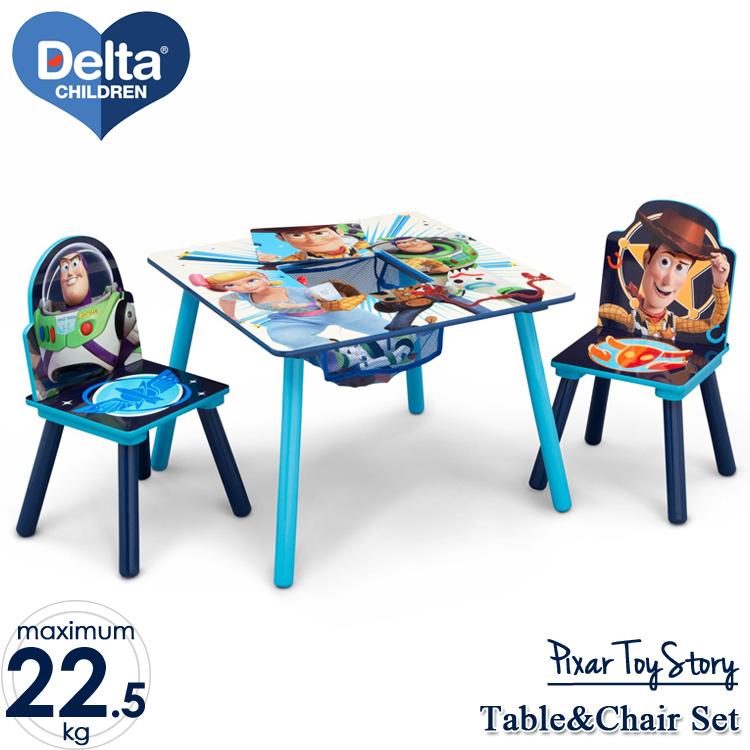 デルタ ディズニー トイストーリー 4 テーブル＆チェア 収納付き 子供家具 学習机 椅子セット Delta  :de-tt87372ty:paranino - 通販 - Yahoo!ショッピング
