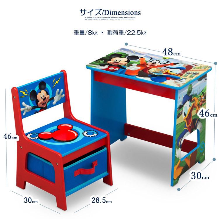 MICKEY MOUSE（ミッキーマウス） デルタ ディズニー デスクセット 子供 