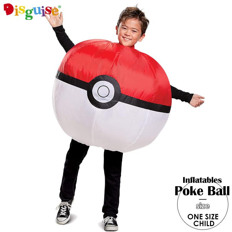 Pokemon（ポケモン） コスチューム モンスターボール インフレータブル