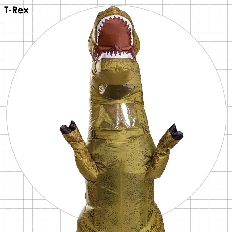 ジュラシックワールド T-REX ティラノサウルス 恐竜 ハロウィン コスチューム 男の子 100-120cm 子供 衣装 Disguise 145169｜paranino｜02