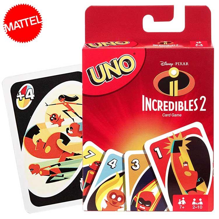 UNO インクレディブル ファミリー ウノ カードゲーム おもちゃ 新品 キャラクター ライセンス ディズニー INCREDIBLE2  女の子向けプレゼント集結