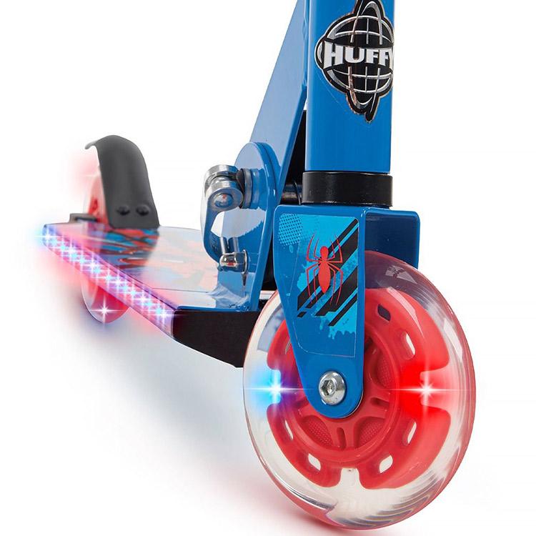 Disney 光る キックスクーター ディズニー スパイダーマン