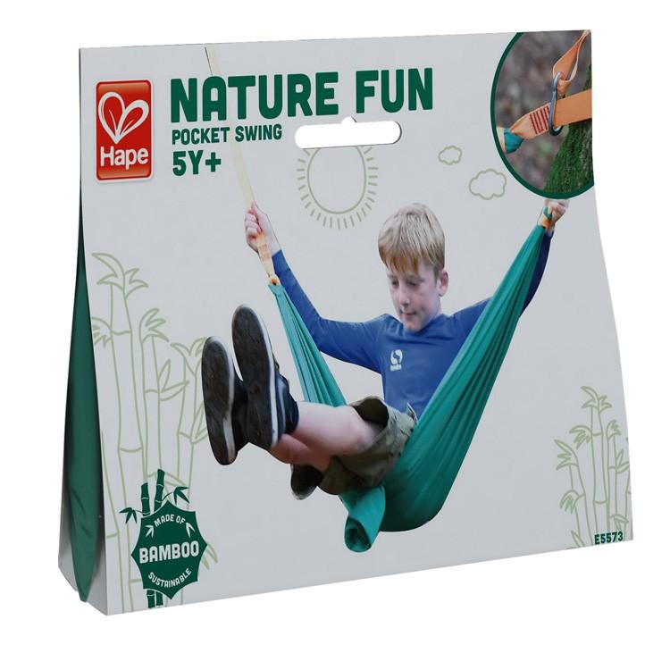 ハペ社 ブランコ キャンプ アウトドア ポケット スイング ハンギングチェア 室内 屋外 チェアハンモック Hape Hp E5573 Paranino 通販 Yahoo ショッピング