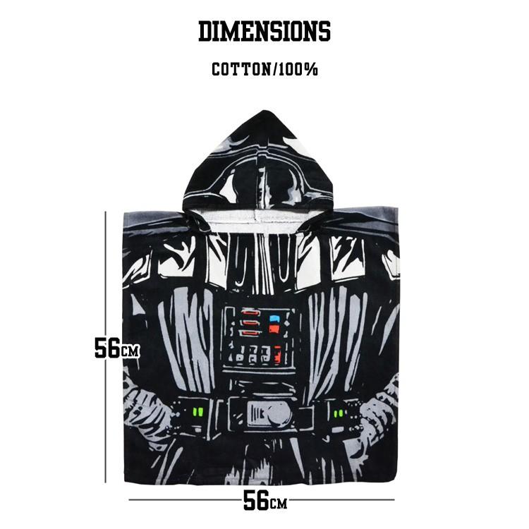 フード付きタオル ポンチョタオル ディズニー スターウォーズ ダースベーダー 子供 キッズ スイムタオル Disney Y Jf Paranino 通販 Yahoo ショッピング