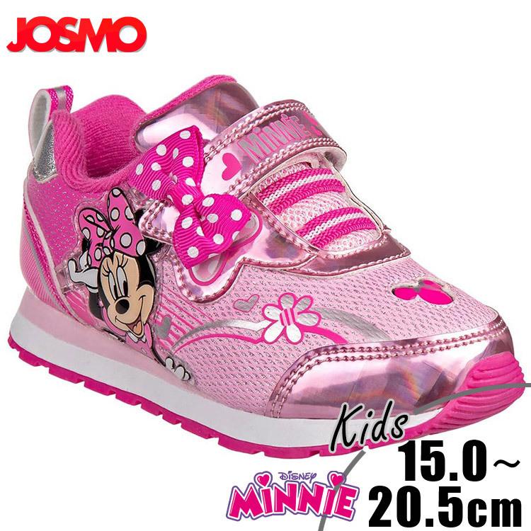 ディズニー ミニーマウス 光る靴 スニーカー 子供靴 マジック式 ピンク 14cm 15cm 16cm 17cm 18cm 女の子 ミニー ジュニアスニーカー Js Chc Paranino 通販 Yahoo ショッピング