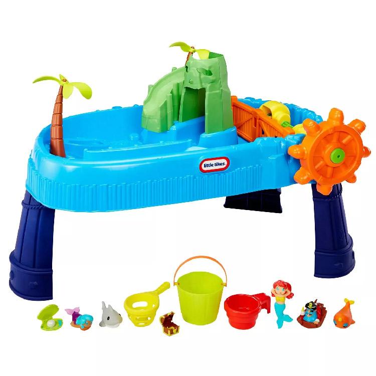 リトルタイクス トレジャー アイランド ウォーター テーブル 水遊び