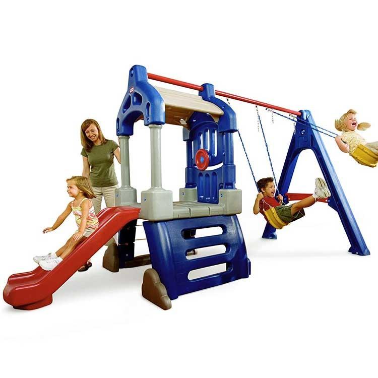 toddler swing and slide set little tikes