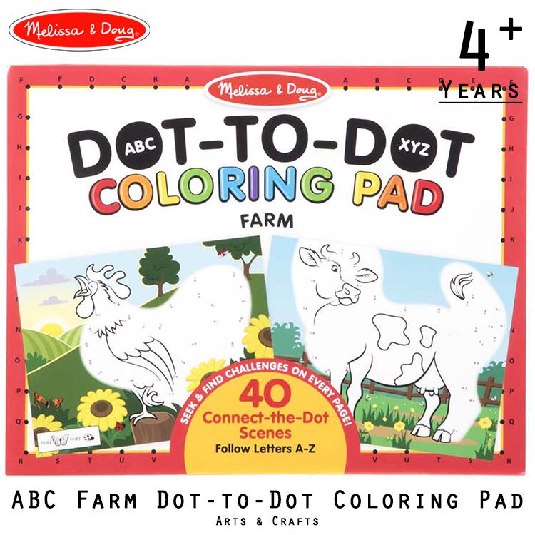 点つなぎ 子供 ドリル ファーム 塗り絵 アルファベット 数字 Abc プレゼント 子ども おもちゃ メリッサ ダグ Melissa Doug Md Paranino 通販 Yahoo ショッピング