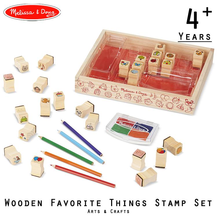 知育玩具 スタンプ 木製 メリッサ ダグ フェイバリット シングス スタンプセット プレゼント 子ども おもちゃ Melissa Doug Md 9362 Paranino 通販 Yahoo ショッピング