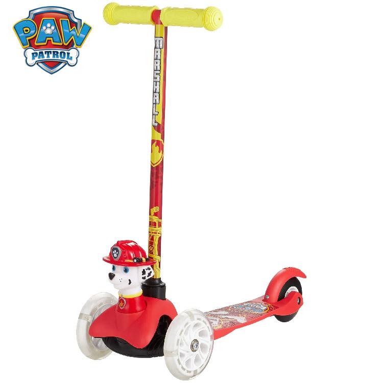 日本未発売！！パウパトロール　キックボード　新品未使用 光る キックスクーター パウパトロール マーシャル キックボード