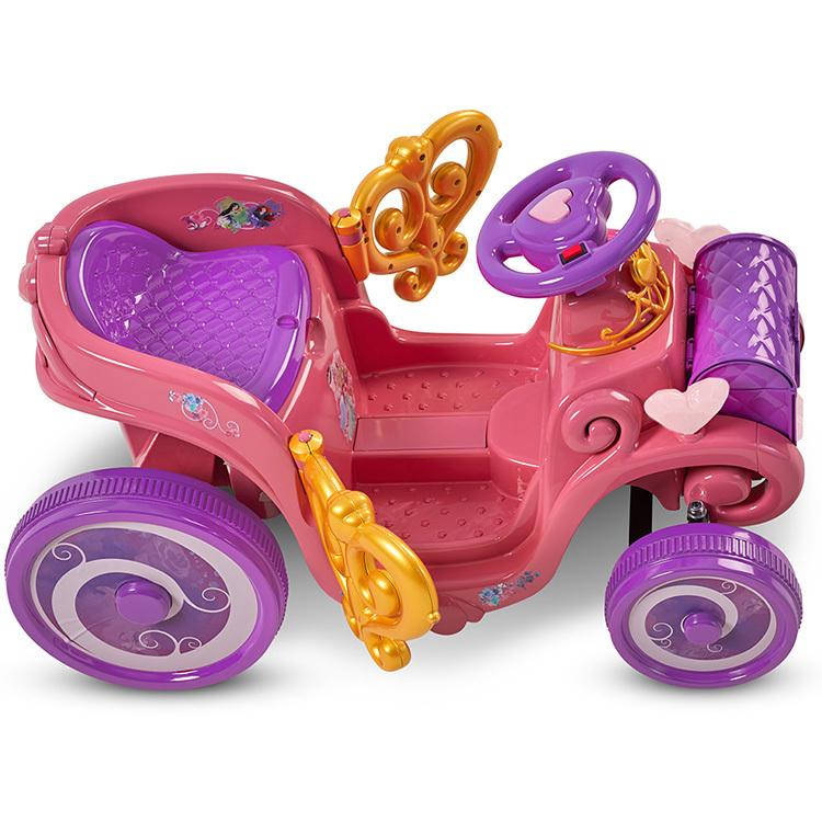 上質で快適 電動乗用カー 乗用玩具 ディズニー プリンセス ライドオン 馬車 6v 充電式 バッテリーカー 電動 女の子 キャラクター Kid Trax 新作モデル Kuljic Com