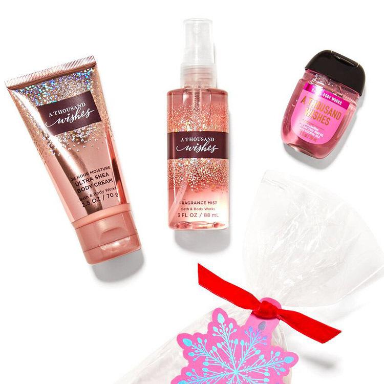 バス ボディーワークス ギフトセット ア サウザンドウイッシイズ ハンドサニタイザー ボディクリーム フレグランスミスト Bath Body Works N Paranino 通販 Yahoo ショッピング
