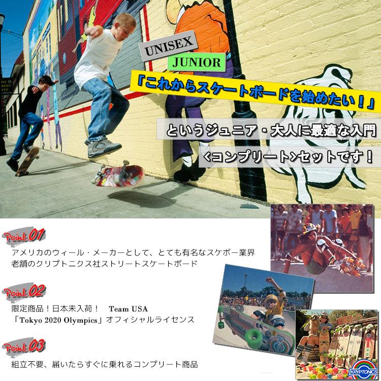 スケートボード コンプリート スケボー オリンピックモデル TEAM USA