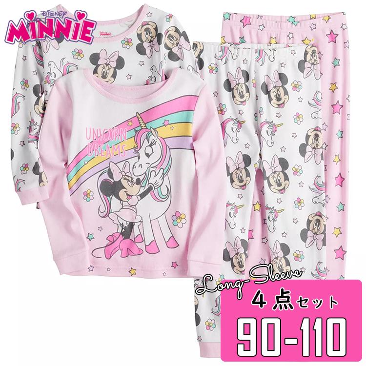 パジャマパーティー　4点セット　 120㎝　ミニーちゃん パジャマパーティー 4点セット 120㎝ ミニーちゃん パジャマパーティー