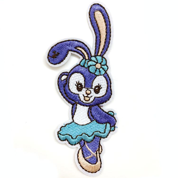 ワッペン ステラルー バレエ 刺繍 アイロン キャラクター うさぎ ダッフィ ディズニー ワッペン アップリケ Na Paranino 通販 Yahoo ショッピング