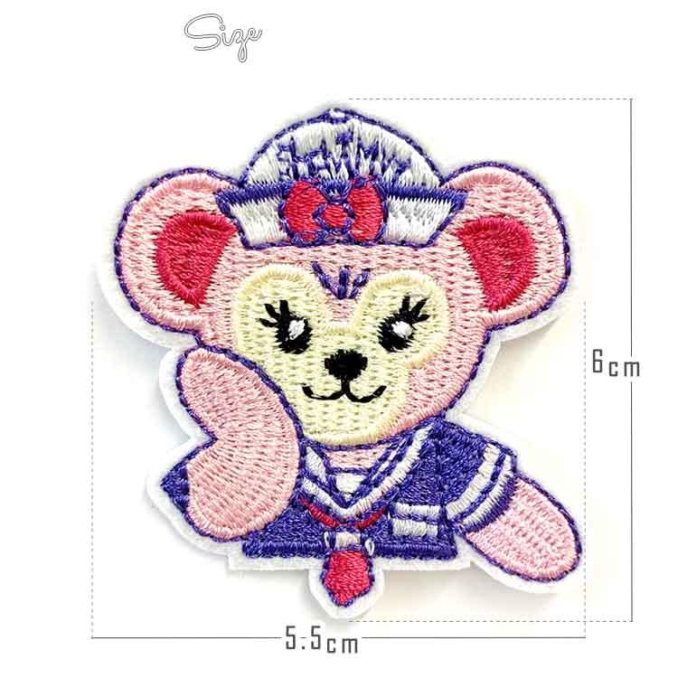 ワッペン シェリーメイ 帽子 M 刺繍 アイロン キャラクター ダッフィ ディズニー ワッペン アップリケ Na Paranino 通販 Yahoo ショッピング