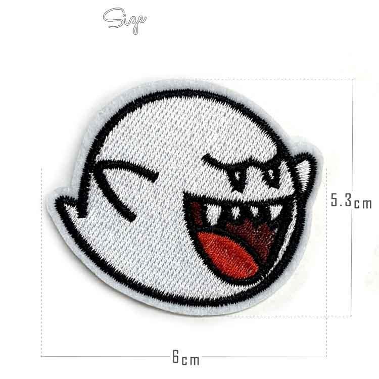 ワッペン マリオブラザーズ テレサ おばけ 刺繍 アイロン キャラクター Mario ワッペン アップリケ Na Paranino 通販 Yahoo ショッピング
