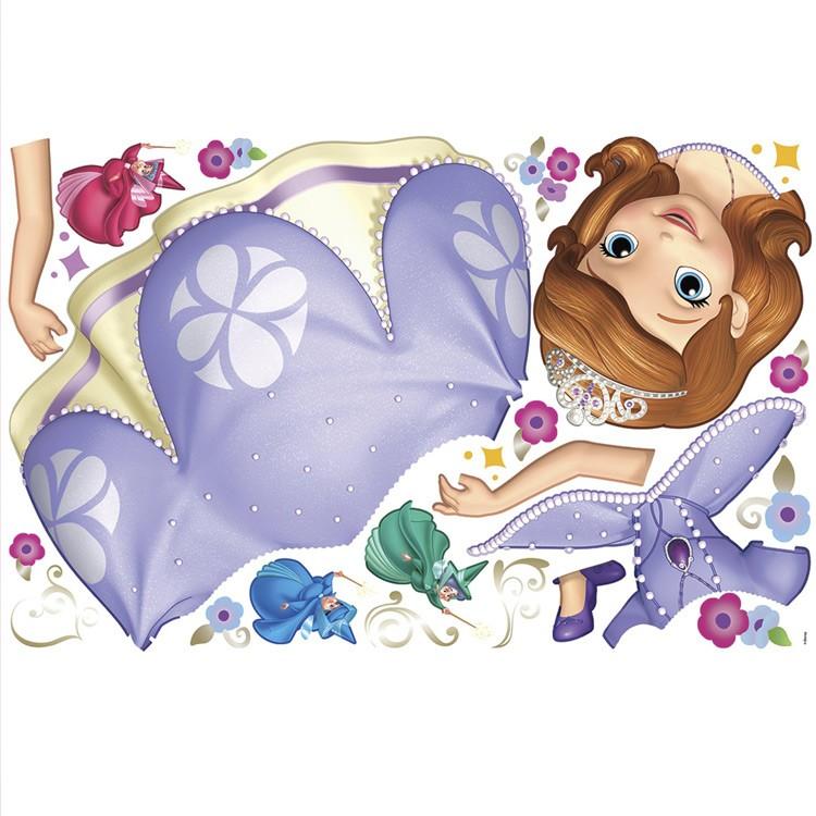 ディズニー ちいさなプリンセス ソフィア ジャイアント ウォールシール ウォールステッカー 子供部屋 壁紙 Disney Y Rmk2295slm Paranino 通販 Yahoo ショッピング