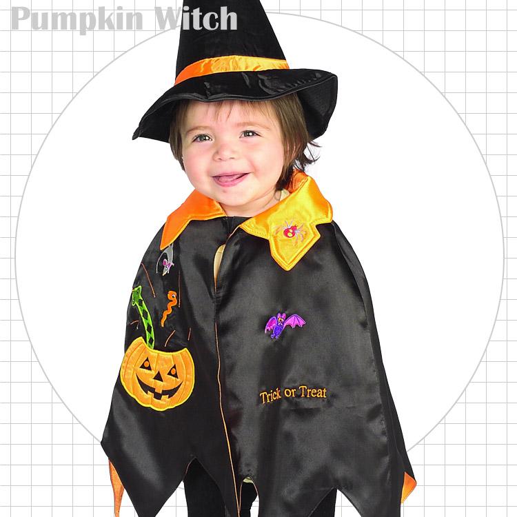 かぼちゃ パンプキン ハロウィン 仮装 90 コスチューム ベビー コスプレ 値段が激安