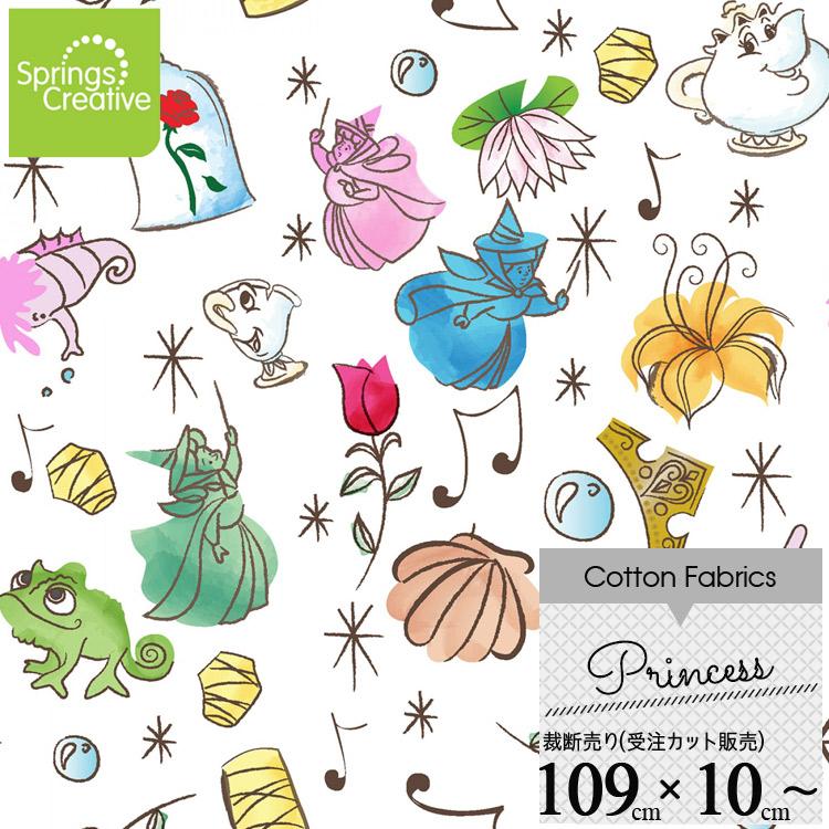 10cm単位 続けてカット ディズニー プリンセス アイコン 生地 総柄 コットン プリント キャラクター 女の子 布 手作り 手芸 Sps a6715 Paranino 通販 Yahoo ショッピング