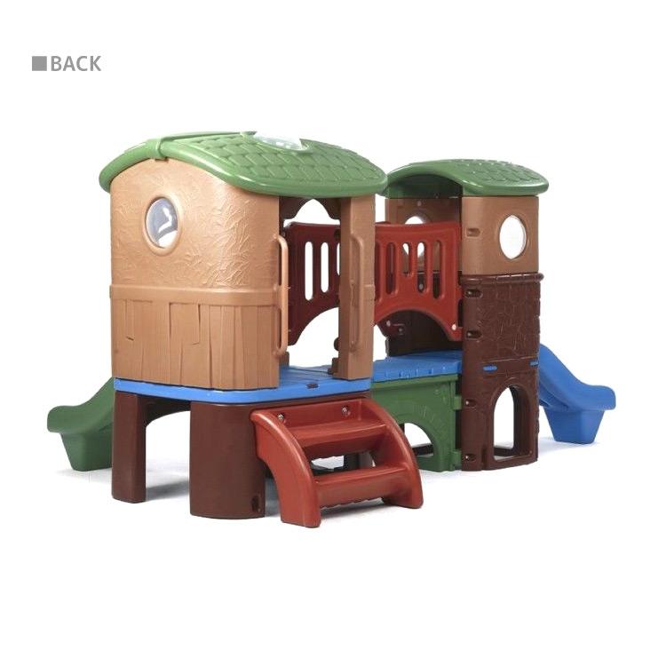 カンガルークライマー　ステップ２　すべり台　大型遊具　屋内　室内 楽天市場】【年末年始SALE◇POINT3倍】ステップ2 プレイハウス