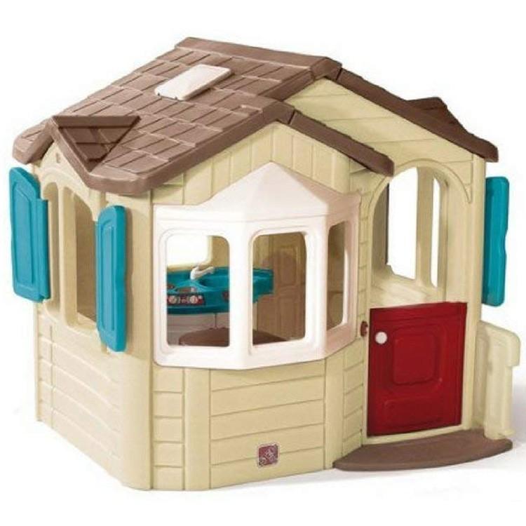 Online Only 海外取寄 大型遊具 おおきなお家 おままごと ウェルカムホーム プレイハウス 大人数 子供 室内 屋外 据置型 Step2 配送区分c Step2 3700 Paranino 通販 Yahoo ショッピング