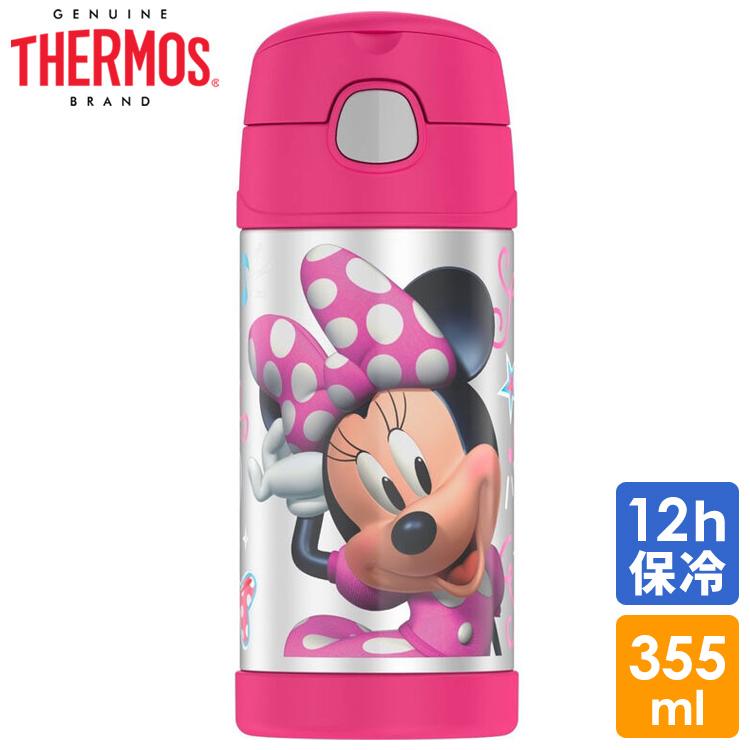 水筒 Thermos ステンレス水筒 350ml ディズニー ミニーマウス 子供 ストロー水筒 Th F4017mm6 Paranino 通販 Yahoo ショッピング