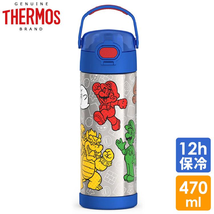 THERMOS（サーモス） ステンレス 水筒 マリオカート 直のみ 470ml
