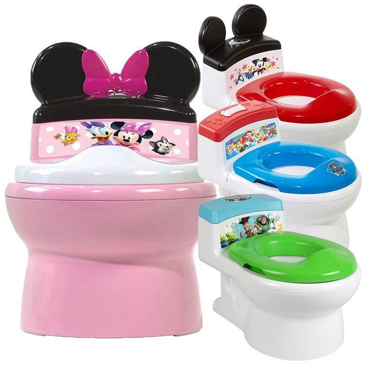 子供用トイレ ディズニー ミッキーマウス ミニーマウス テレビで話題 パウパトロール おまる 補助便座付きおまる トイレトレーニング 2 In 1