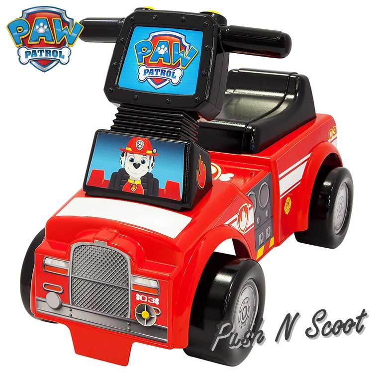 パウ パトロール マーシャル ライドオン 1歳から 乗用玩具 足けり 子ども おもちゃ キャラクター Ufz Paranino 通販 Yahoo ショッピング