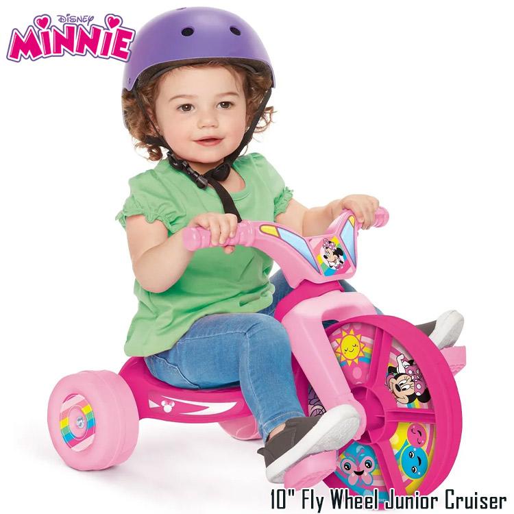 12月22日入荷予約販売 ディズニー ミニーマウス 三輪車 10インチ ジュニアクルーザー ライドオン 2 3 4歳用 乗用玩具 乗り物 Ufz Paranino 通販 Yahoo ショッピング