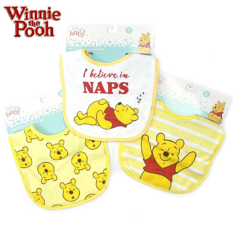 Disney（ディズニー） セット割/ よだれかけ くまのプーさん コットン