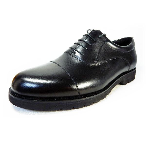 匠のビジネス&フォーマルシューズ(ストレートチップ) 匠（TAKASHI）本革 内羽根ストレートチップ ビジネスシューズ黒 G