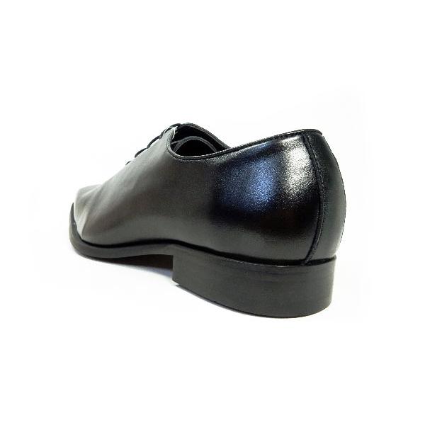 GERODI 本革 ホールカット ビジネスシューズ 黒 3E（EEE）28cm
