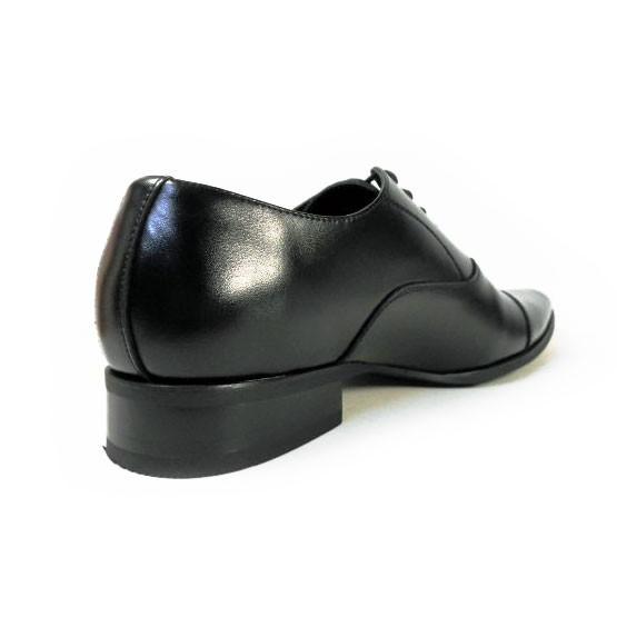 PARASHOE 本革 ストレートチップ ビジネスシューズ 黒 3E 27.5cm、28cm