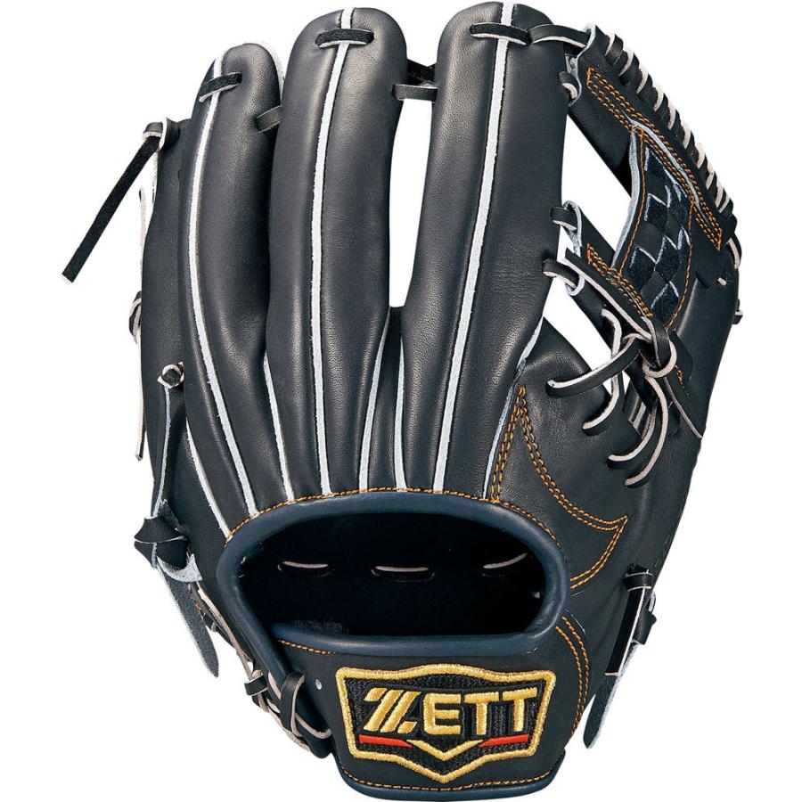 新品 ゼット 硬式用グラブ Nブラック 内野手 BPROG540 プロステイタス ゼット ZETT(ゼット) BPROG540 野球 硬式グラブ 内野手用 二塁手