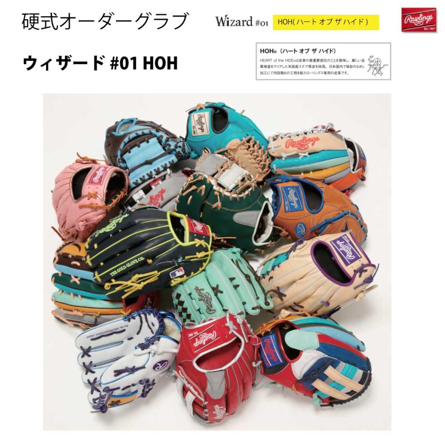 ローリングウィザード投手用オーダーグラブ
