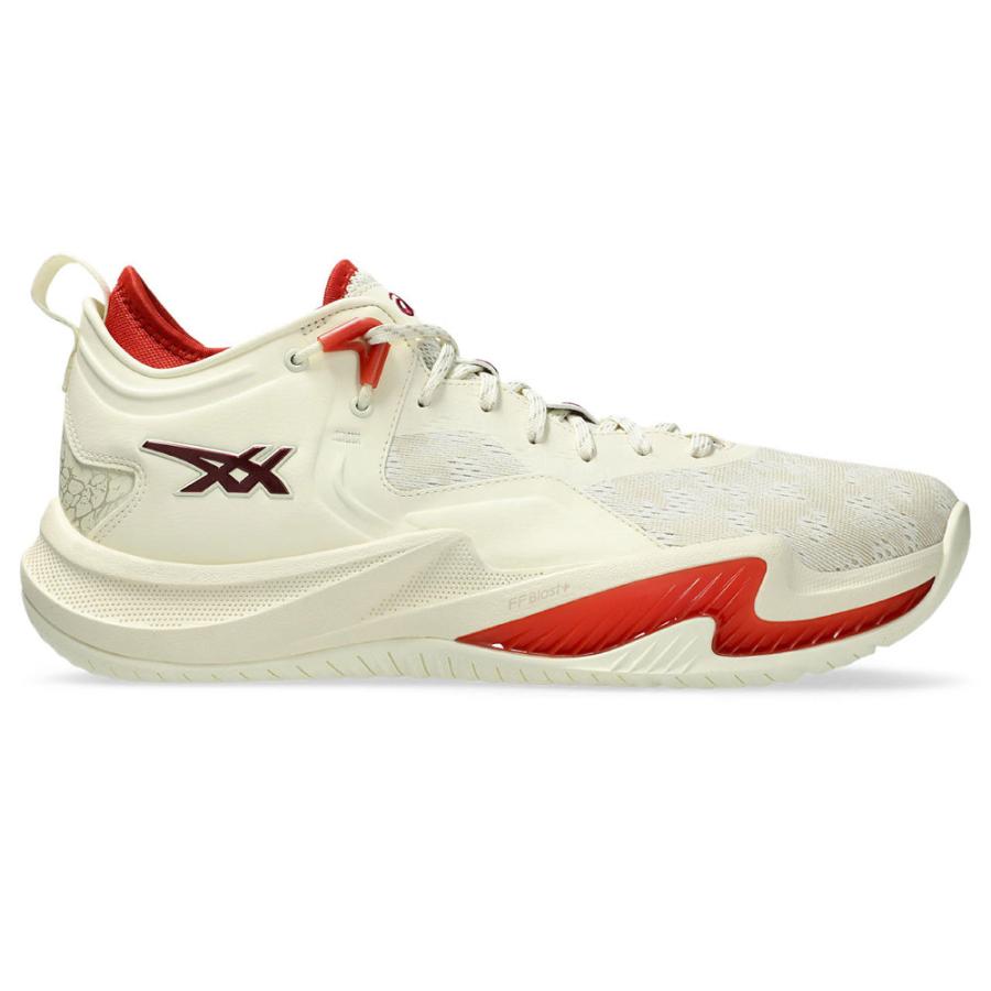 NOVA SURGE LOW 2 ASICS バスケットボールシューズ NOVA SURGE LOW 2 | IVORY/CHILI FLAKE | メンズ