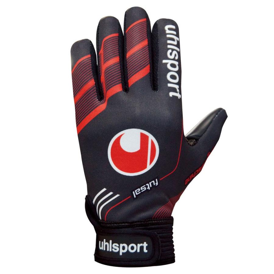 メール便OK uhlsport(ウールシュポルト) 1000855 フルフィンガーソフト フットサル専用GKグラブ ゴレイログローブ ジュニア対応｜paraspo