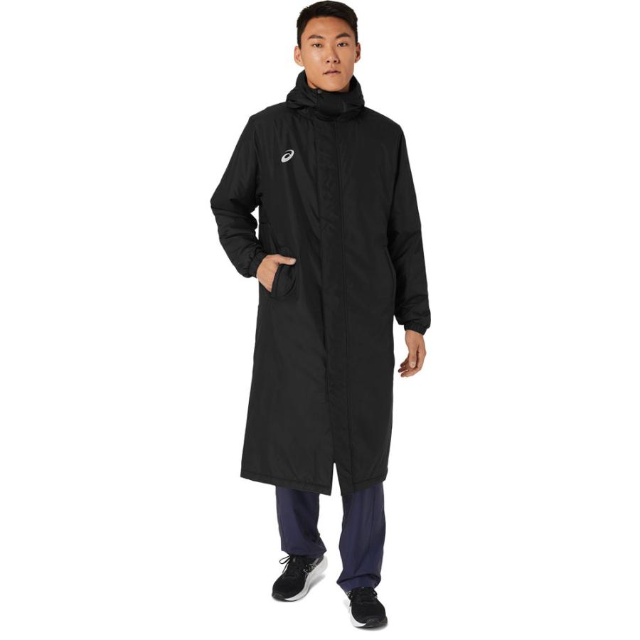 ASICS（アシックス） 2031D539 メンズ 中綿ロングコート ベンチコート