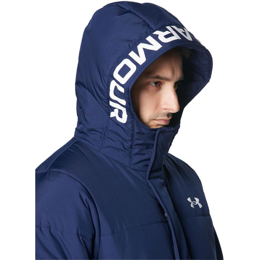 UNDER ARMOUR(アンダーアーマー) 1381350 メンズ UAロゴ ロングコート ベンチコート スポーツ観戦｜paraspo｜03