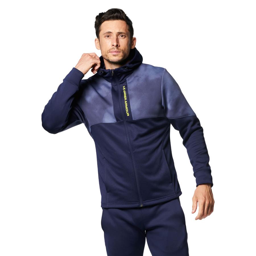 UNDER ARMOUR (アンダーアーマー) 1375520 メンズ UAパフォーマンス ニット ジャケット スポーツウェア