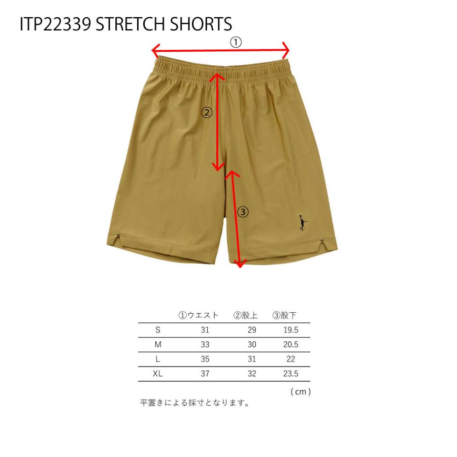メール便OK IN THE PAINT(インザペイント) ITP22339 STRETCH SHORTS