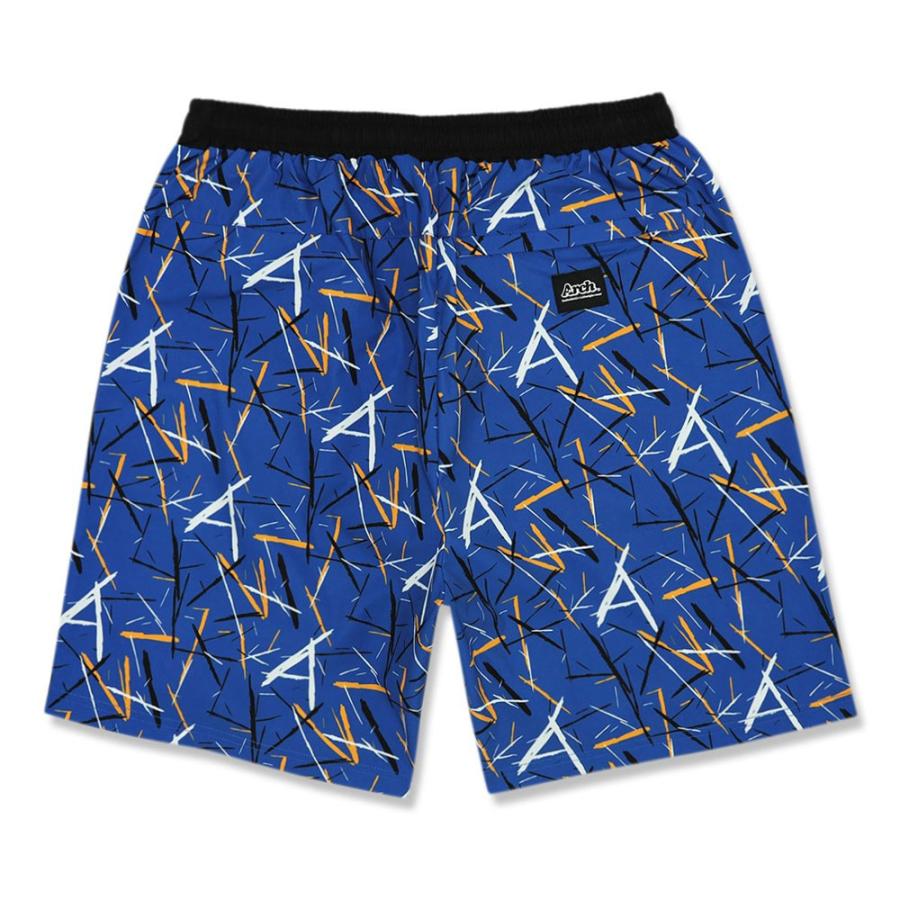 メール便OK Arch(アーチ) B124-103 Arch scratched shorts バスケットボール ショートパンツ メンズ｜paraspo｜02