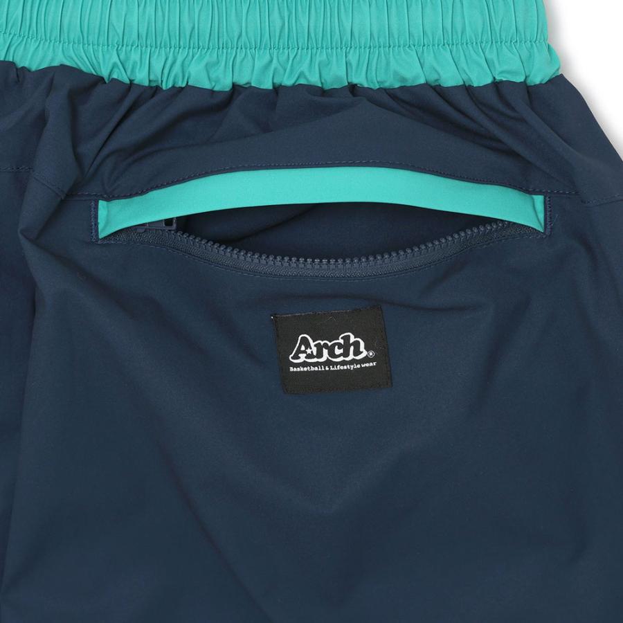 メール便OK Arch(アーチ) B125-101 Arch marble section shorts バスケ