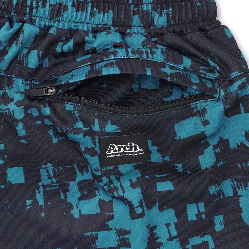メール便OK Arch(アーチ) B125-110 Arch grid faded shorts