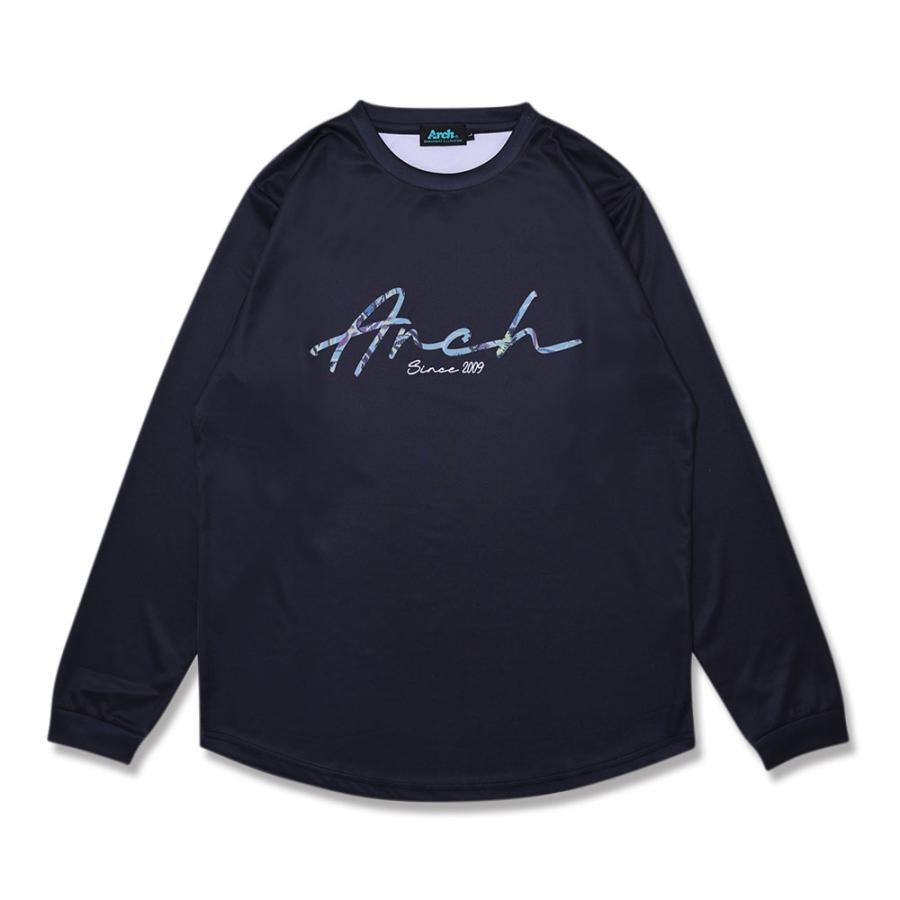 バスケ ロンT Arch gobelin fabric logo L/S tee DRY Arch(アーチ