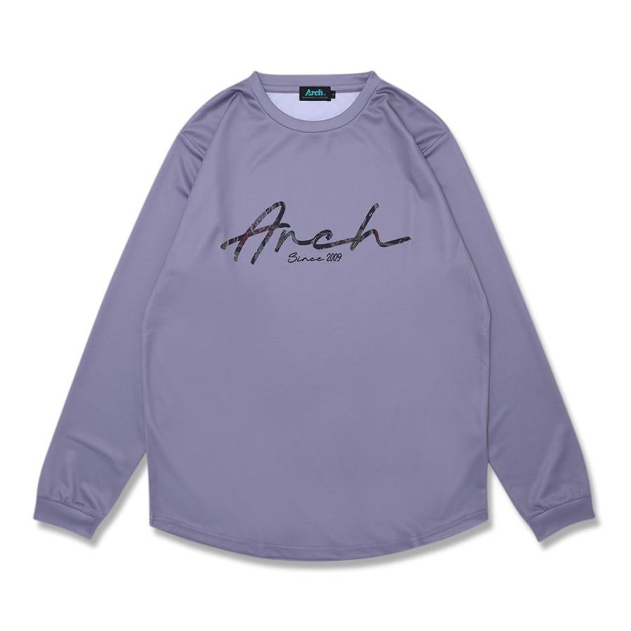 バスケ ロンT Arch gobelin fabric logo L/S tee DRY Arch(アーチ