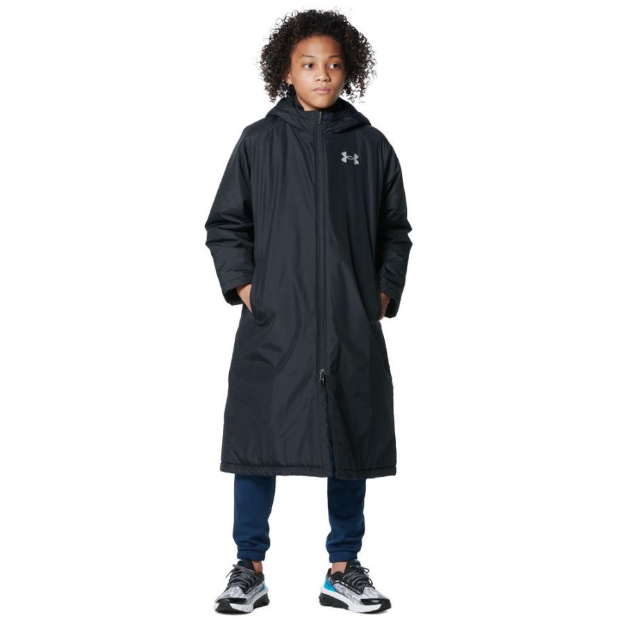 UNDER ARMOUR(アンダーアーマー) 1364173 UAインサレート ロングコート ジュニア ベンチコート 通学 スポーツ観戦